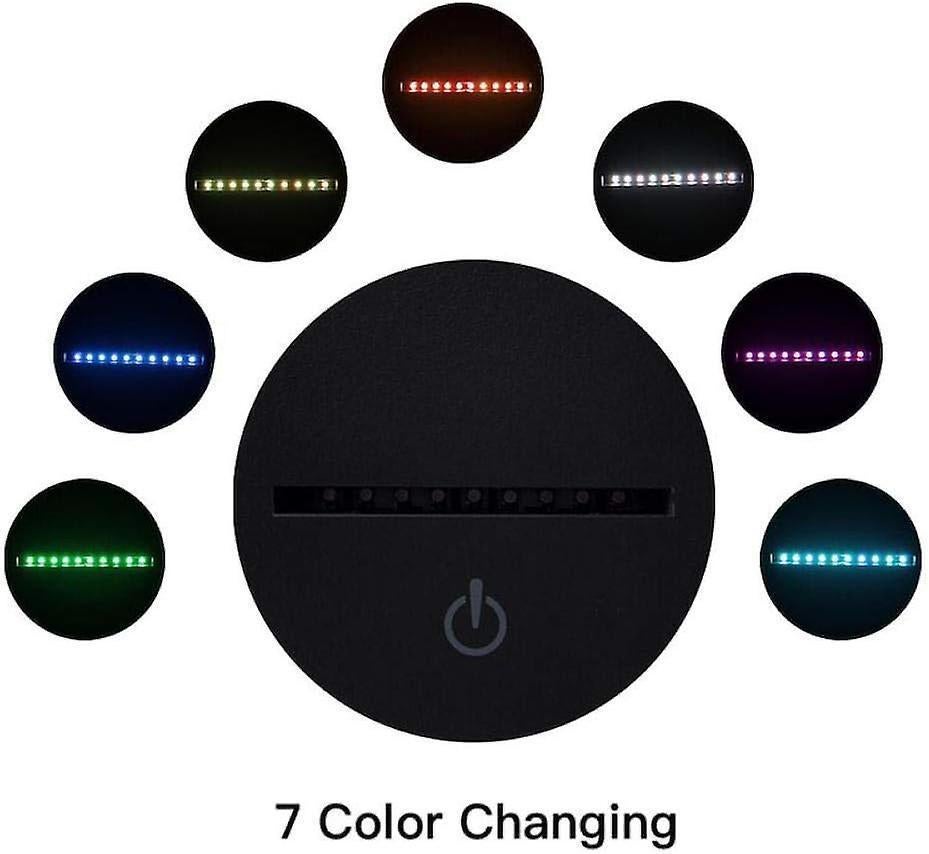 3D Light Lamps Tiger 3D Illusion lamp led Night Light Optical Illusion Lights Night lamp Adults led Lights for babies Girls Boys - Image 2