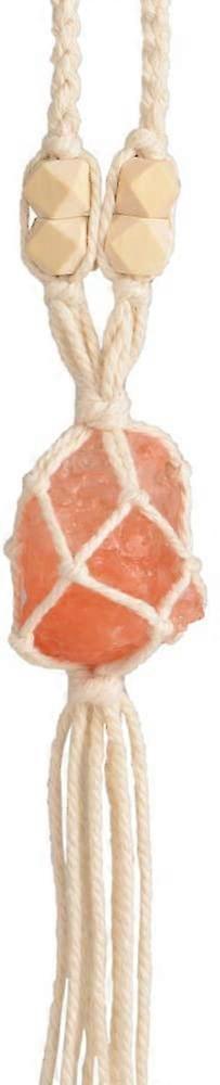 Himalayan Stone Healing Crystals Feng Shui Hanging Ornament Car Ornament Meditation Hanging Ornament Window Ornament - Image 1