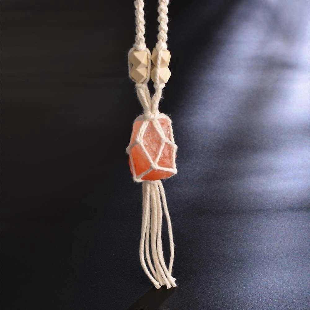 Himalayan Stone Healing Crystals Feng Shui Hanging Ornament Car Ornament Meditation Hanging Ornament Window Ornament - Image 3