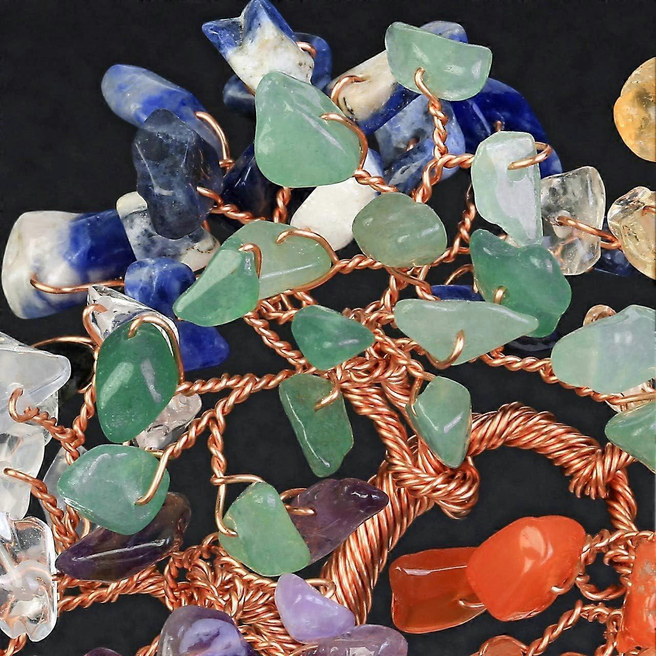 Premium quality natural chakra crystal tree with healing properties - Image 2