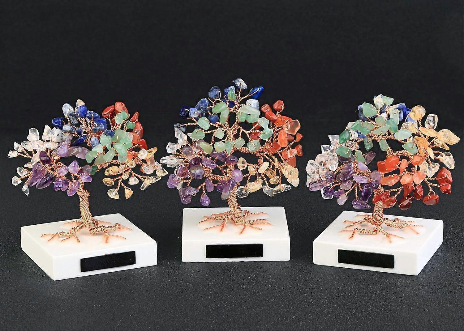 Premium quality natural chakra crystal tree with healing properties - Image 3
