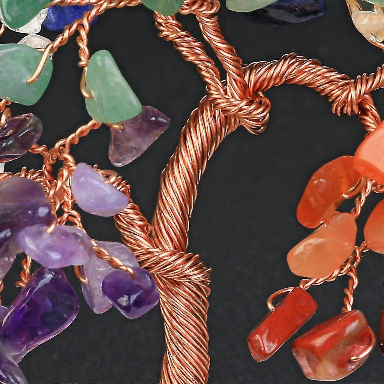 Premium quality natural chakra crystal tree with healing properties - Image 5