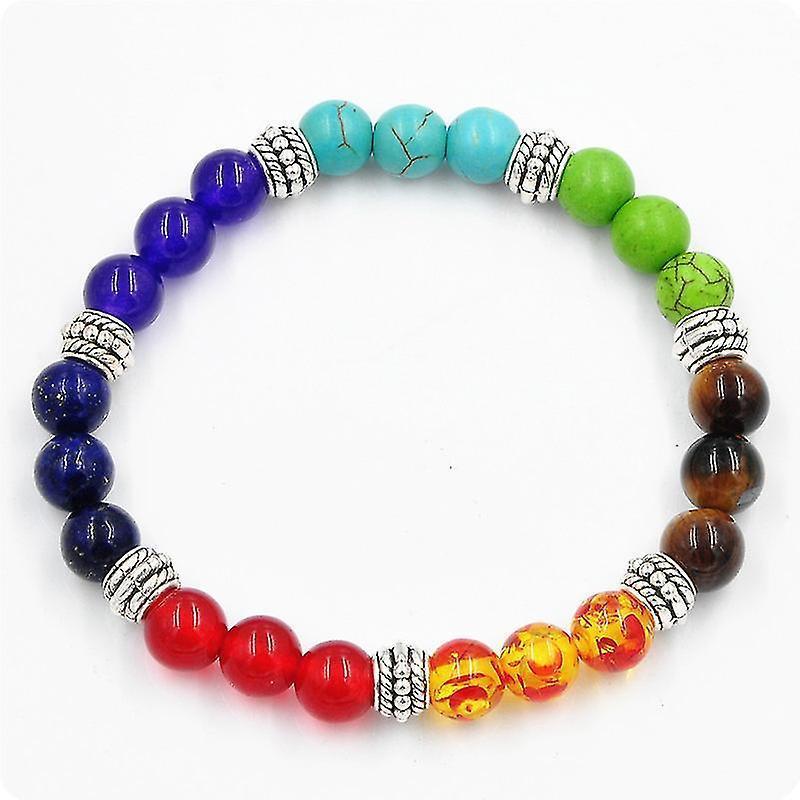Colorful Onyx Bracelet Buddha Bead Bracelet, Crystal Bead Bracelet - Image 2