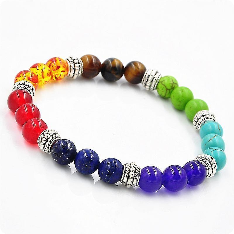 Colorful Onyx Bracelet Buddha Bead Bracelet, Crystal Bead Bracelet - Image 3