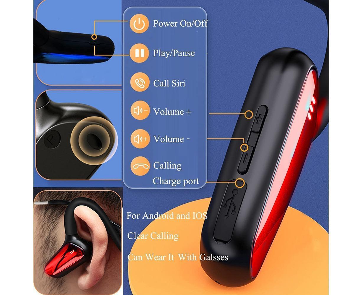 Sports Wireless Headphones - Waterproof - Bluetooth Earbuds for Running Walking Gyming - Image 5