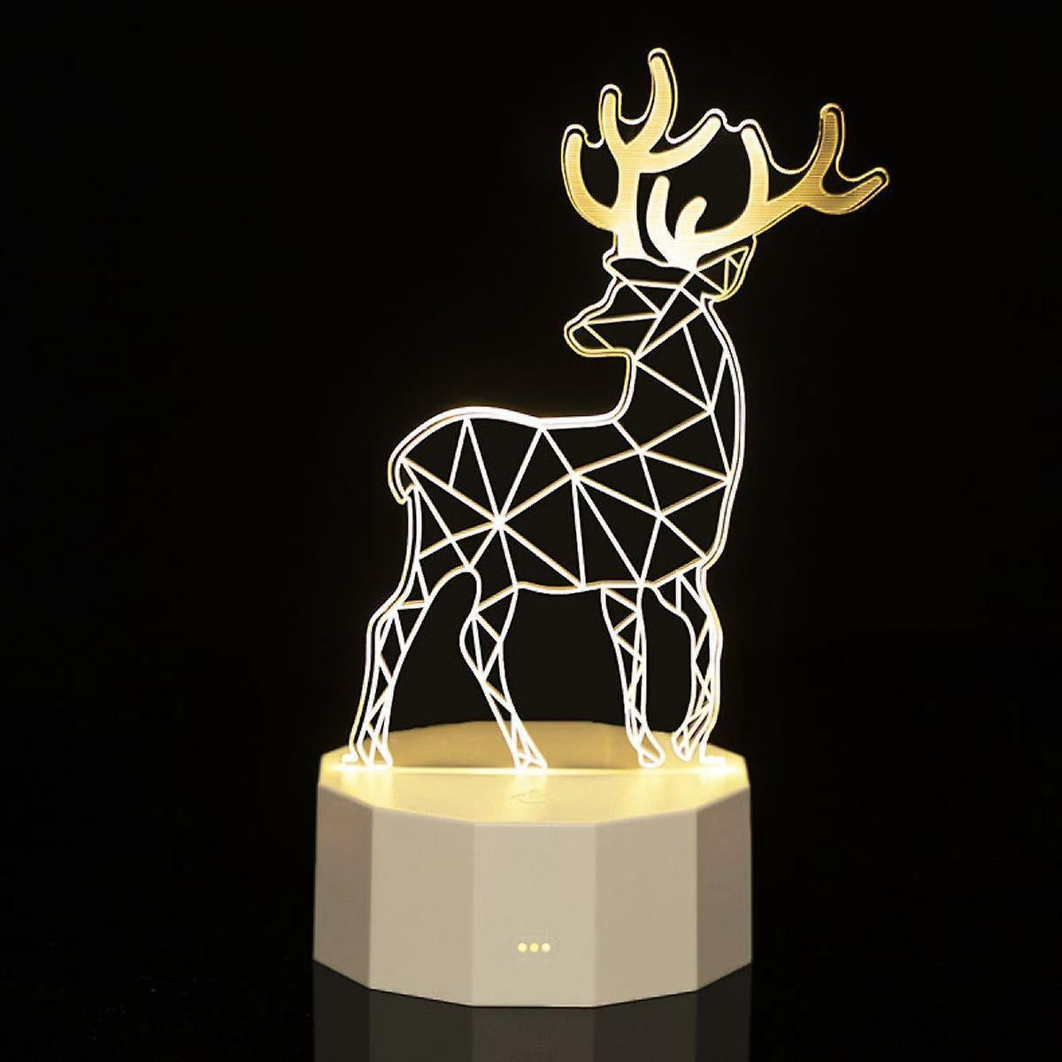 babies Night Light 3D Bedroom Decor Illusion Lamp 3D Creative - Image 4