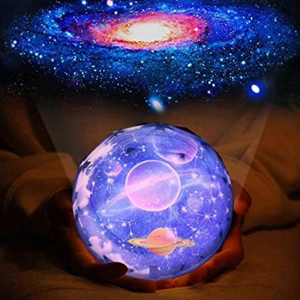 Starry Night Light, Planetary Projector Earth Universe LED Light Colorful Starry Sky babies babies Christmas Gifts - Image 1