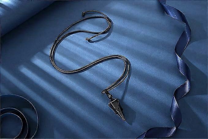 Crystal Necklace for Men Women Healing Crystal Stone Bar Pendant Necklace Adjustable Rope Necklace Natural Gemstone Necklace Jewelry - Image 2