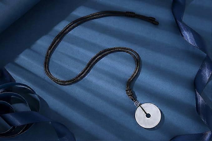 Crystal Necklace for Men Women Healing Crystal Stone Bar Pendant Necklace Adjustable Rope Necklace Natural Gemstone Necklace Jewelry - Image 2