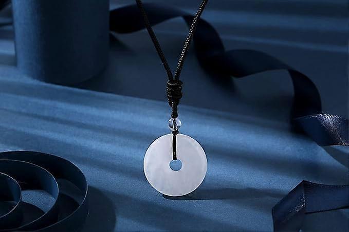 Crystal Necklace for Men Women Healing Crystal Stone Bar Pendant Necklace Adjustable Rope Necklace Natural Gemstone Necklace Jewelry - Image 3