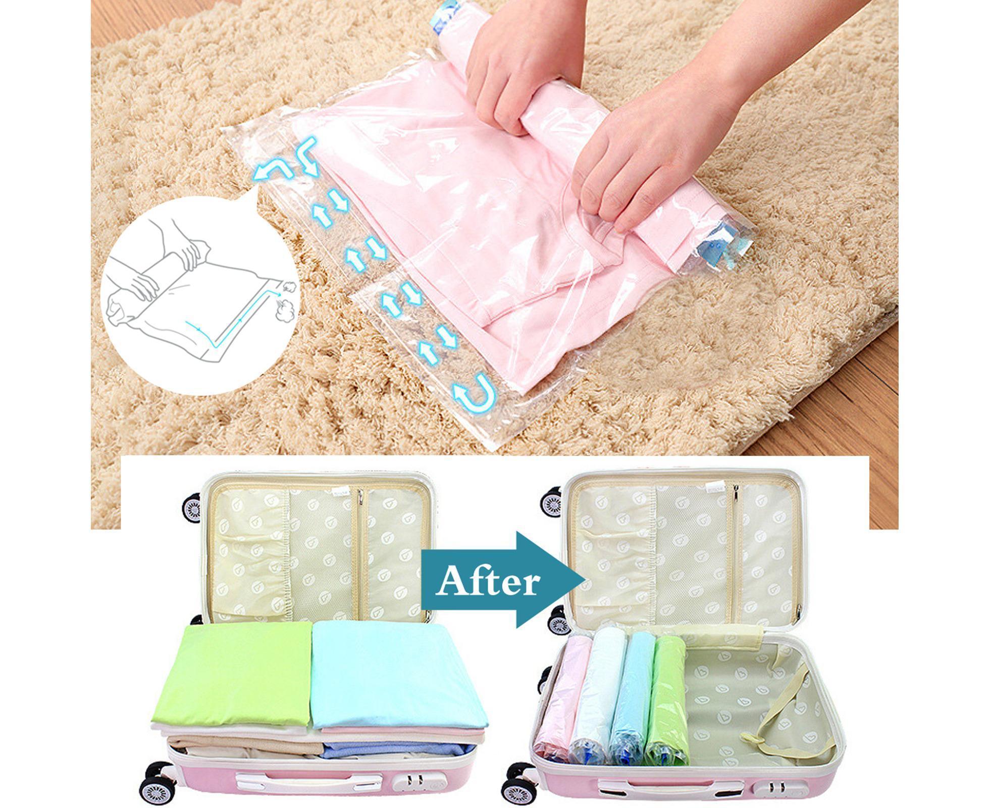 10Travel Compression Bags, Travel Essentials Vacuum Packing Space Saver Bags for Cruise Travel Accessories (10-Travel) - Image 2