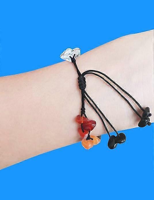 Handmade Natural Gemstones Bracelet 7 Chakras Healing Crystals Bracelet Yoga Stone Beads Bracelets Meditation Bangle for Womens Mens - Image 5