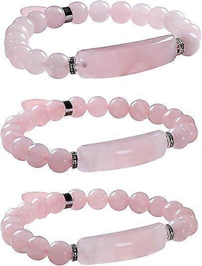 Healing Stone Bracelet 8mm Beads Chakra Crystal Energy Heart Charm Bracelet Handmade Jewelry for Women - Image 4
