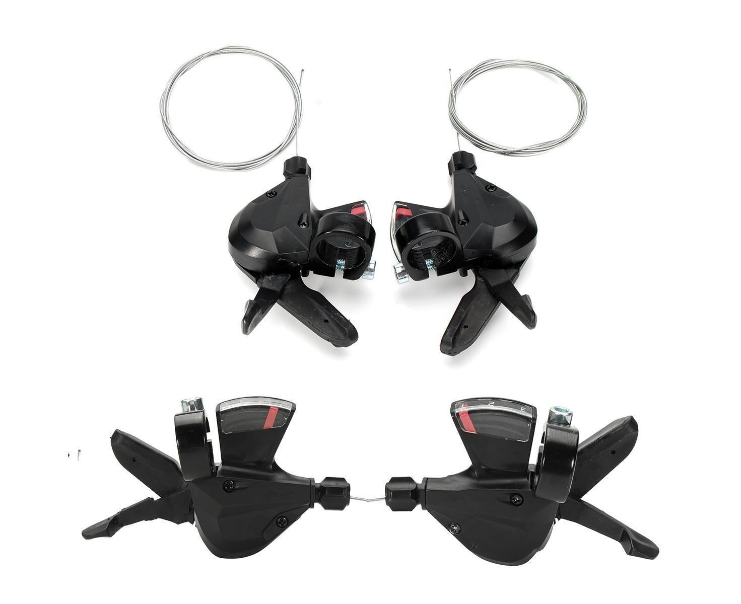 1 Pair 3x8 Speed MTB Bike Bicycle Left Right Shifter for Shimano Acera SL-M310 - Image 1
