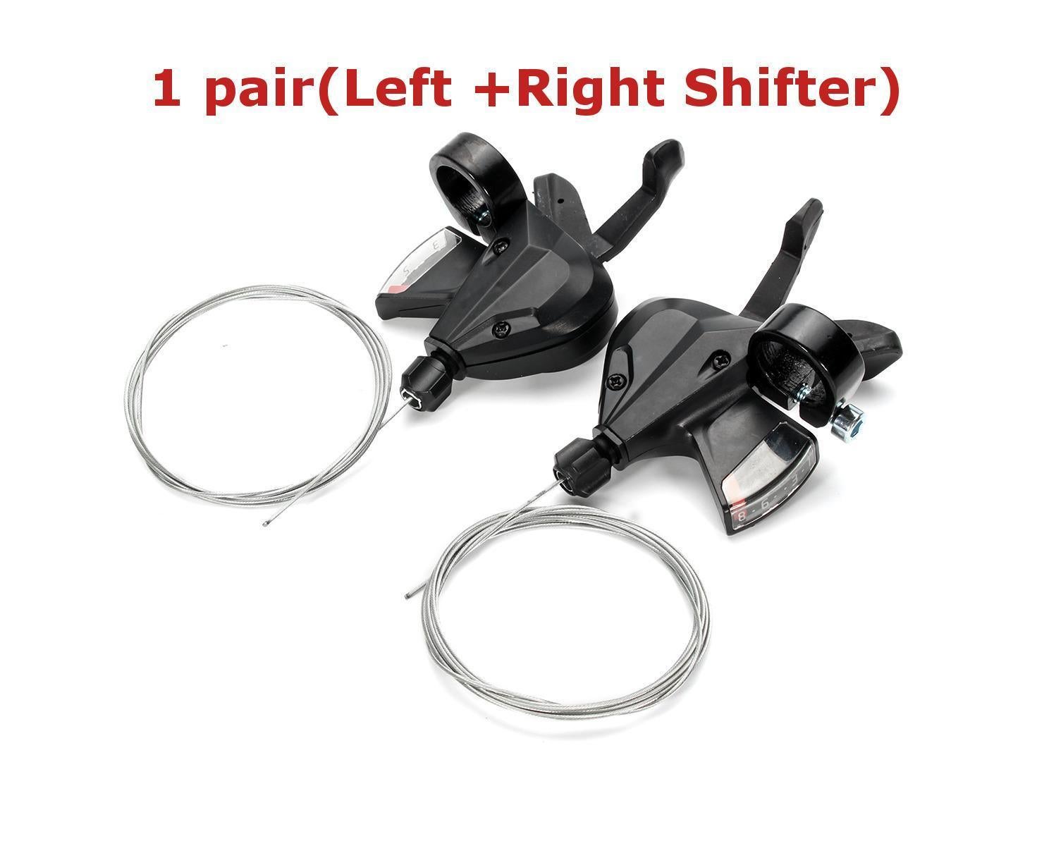 1 Pair 3x8 Speed MTB Bike Bicycle Left Right Shifter for Shimano Acera SL-M310 - Image 3