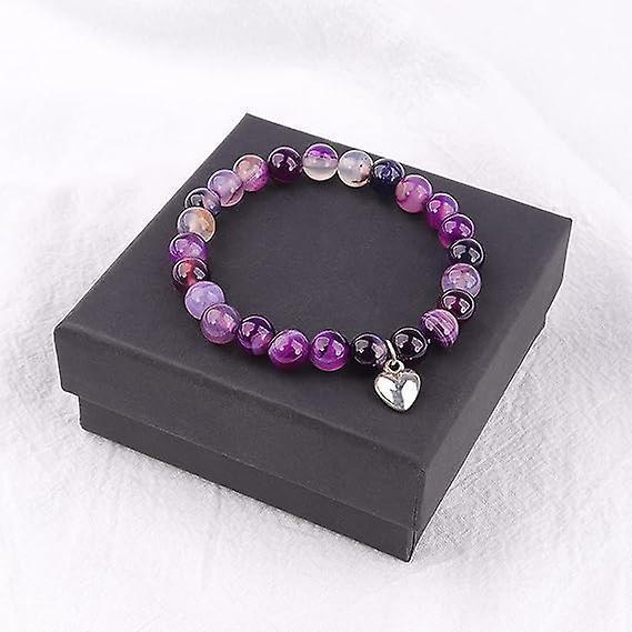 Inspirational Gifts For Women, Get Well Soon Gifts, 8mm Natural Stone Bracelets Crystal Stone Gifts For Women,sister Girlfriend, Best Friend - Image 3