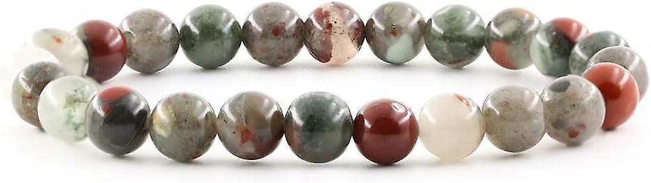 Men Women 8mm Natural Stone Bead Stretch Bracelet Healing Crystal Gemstone Beaded Bracelets - Image 1