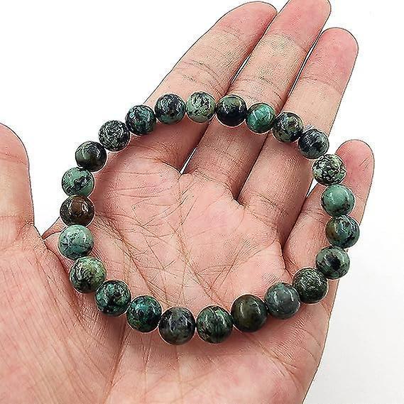 Men Women 8mm Natural Stone Bead Stretch Bracelet Healing Crystal Gemstone Beaded Bracelets - Image 2