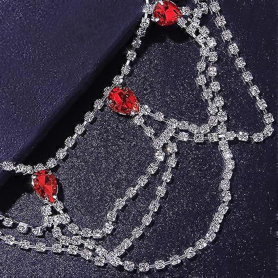 Thigh Chain Elastic Leg Chain Thigh Belt Crystal Multi-layer Leg Chain Bracelet Leg Jewelry for Women Nightclub - Image 5