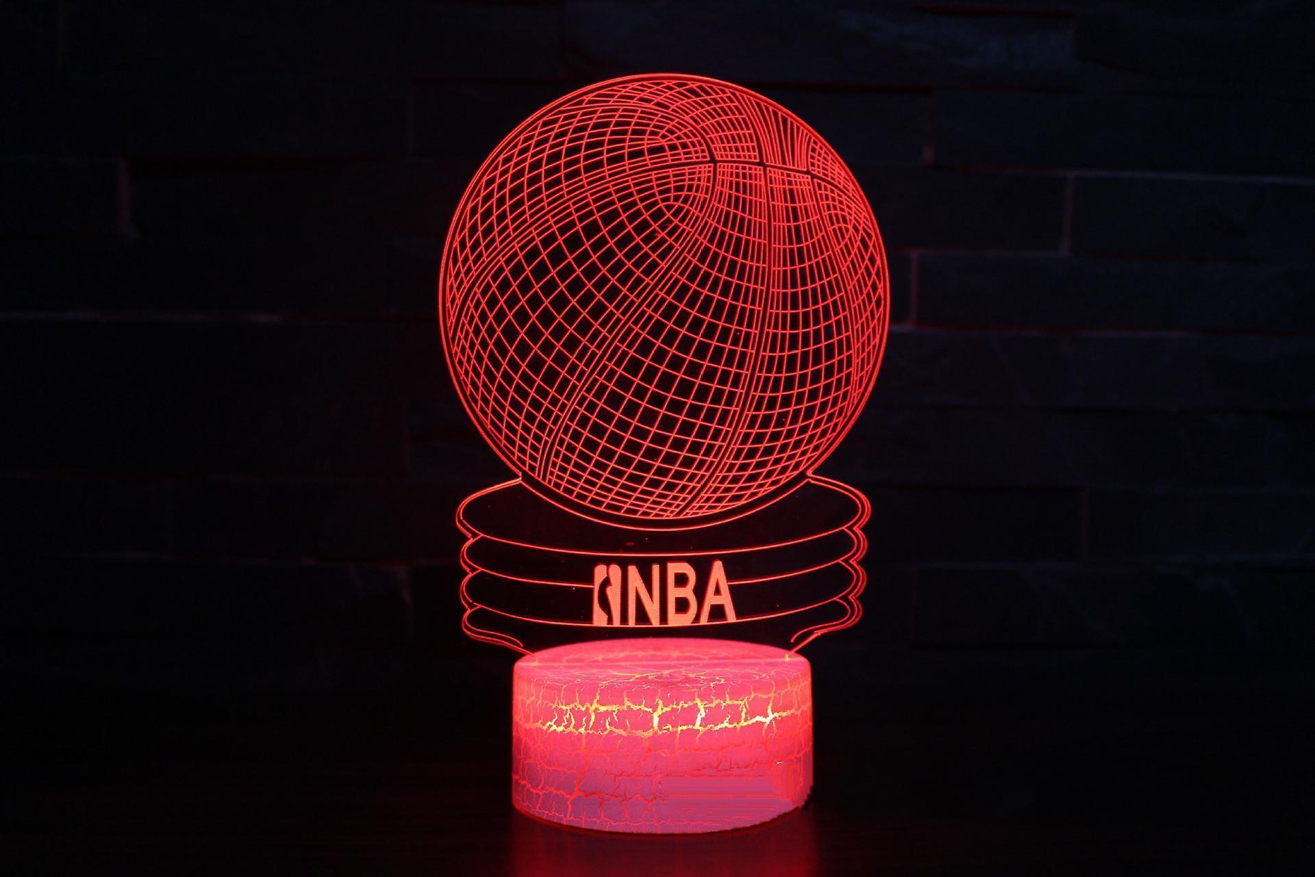 Basketball Night Light,3D Illusion Led Lamp 16 Colors Dimma - Image 2