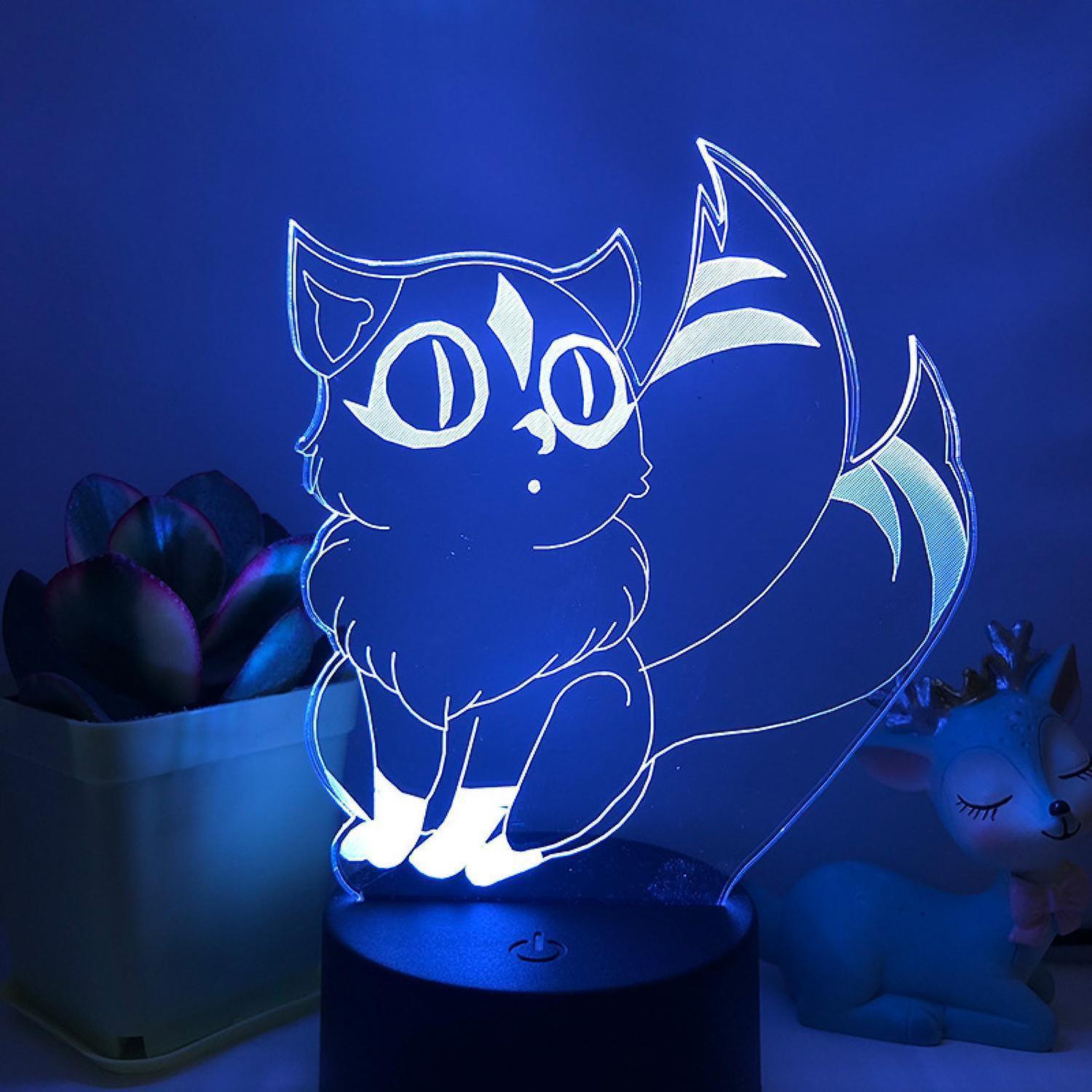 3D LED Night Light Kirara Handmade 3D Illusion - Image 3