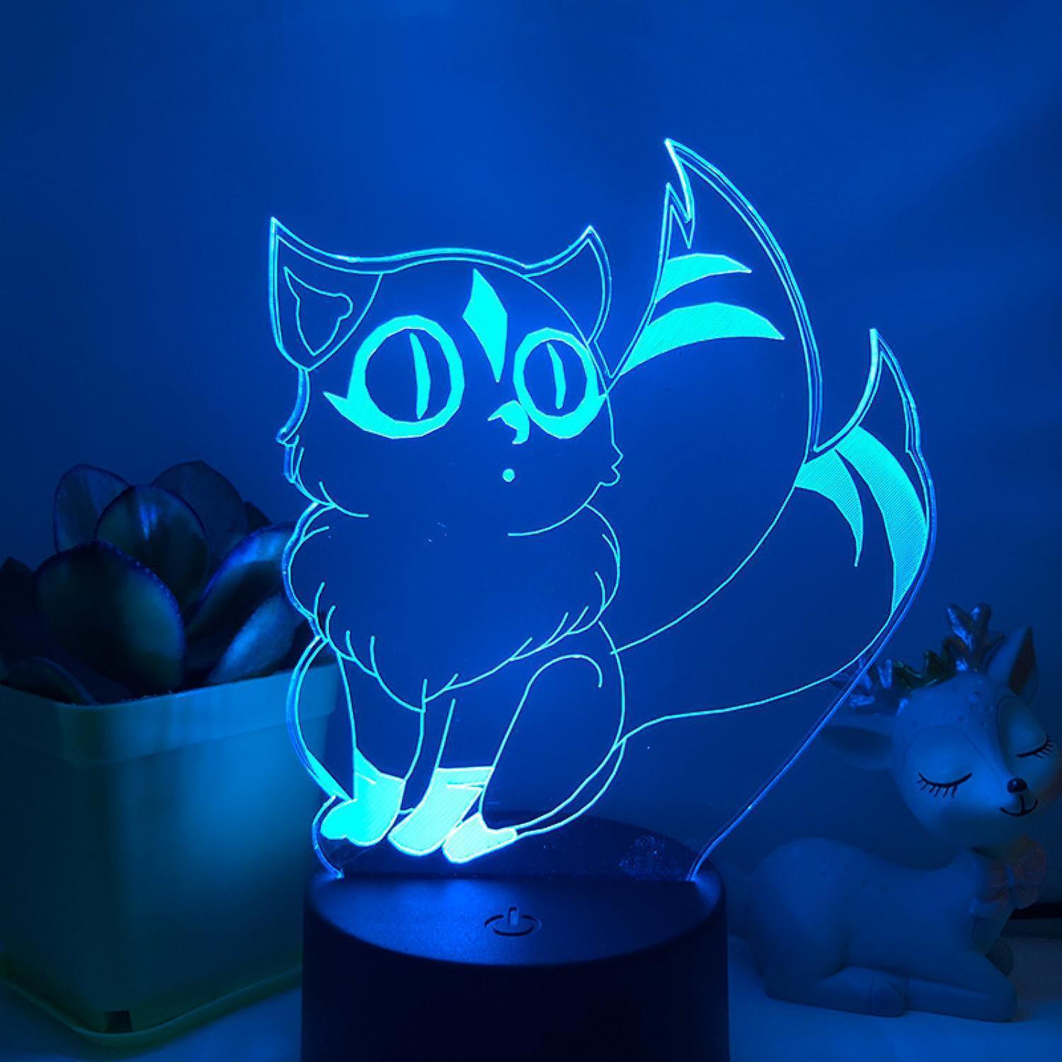 3D LED Night Light Kirara Handmade 3D Illusion - Image 4