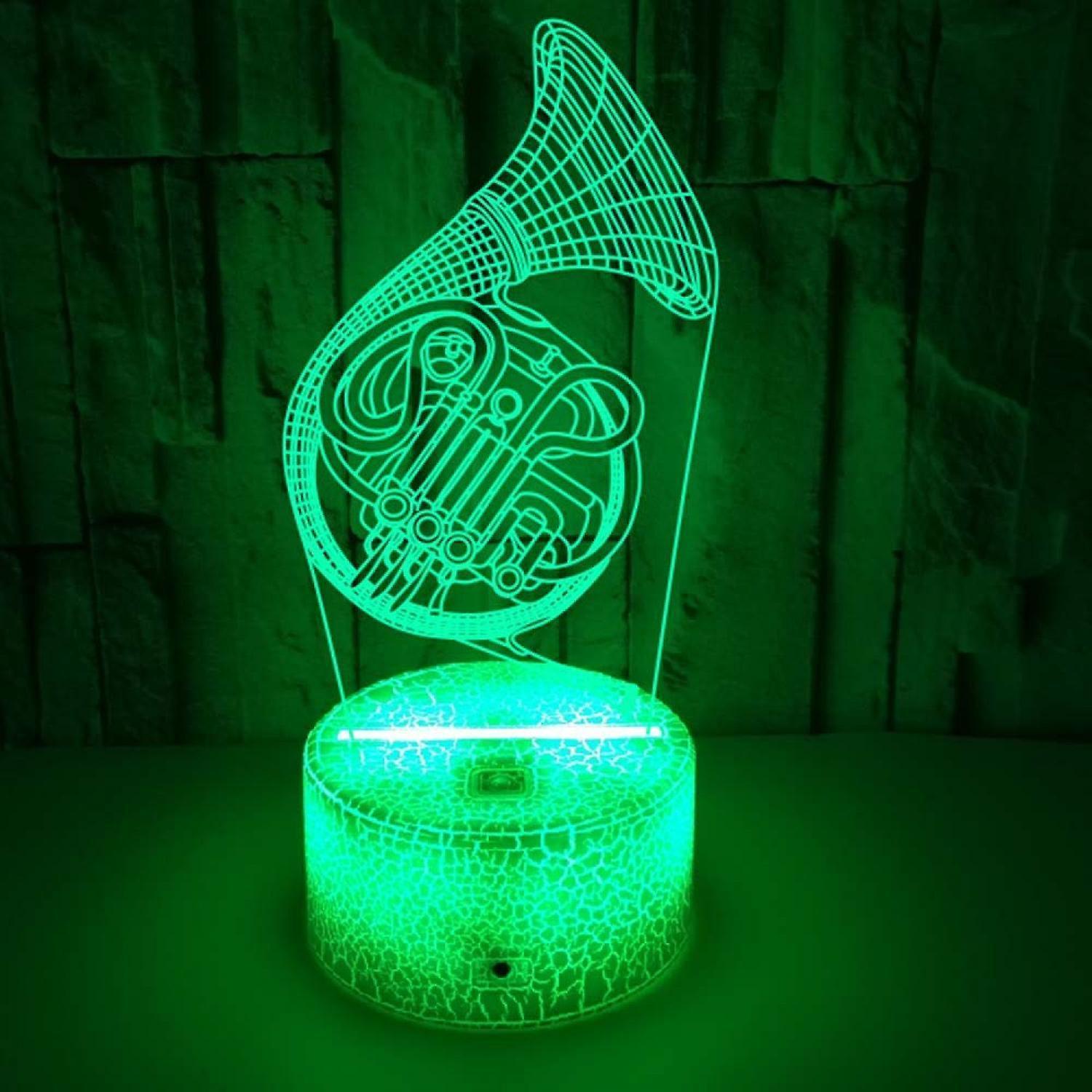 3D Lamp Illusion Night Light Dimmable 16 Color Cha - Image 1