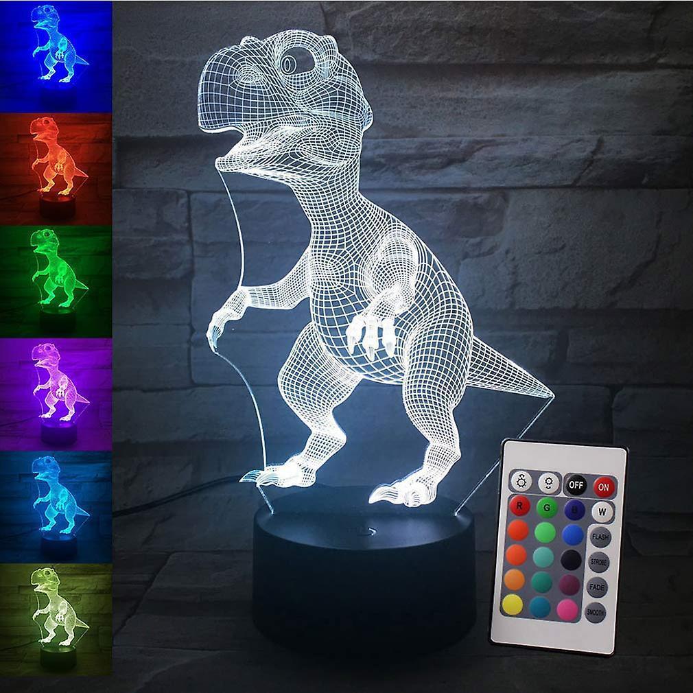 3D Optical Illusion Night Light 7 LED Color Changi - Image 1