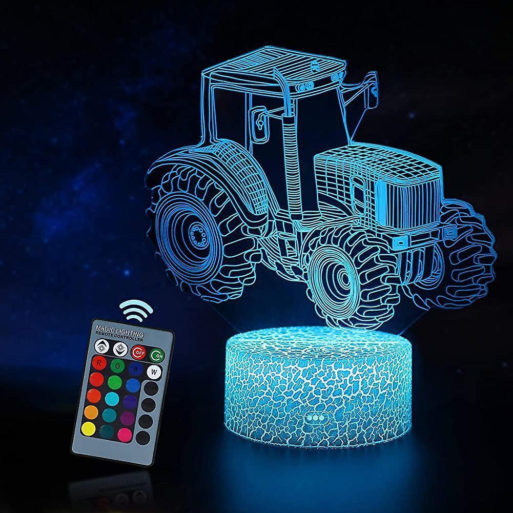 3D Led Night Light Optical Illusion Lamp With 16 Colors Change And Smart Touch - Image 1