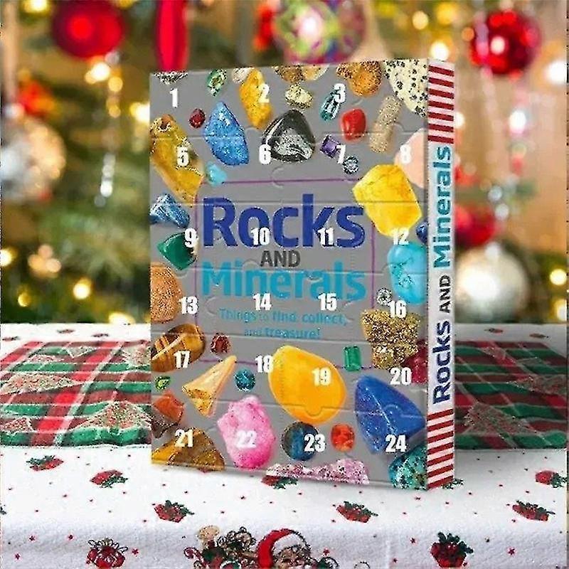 Healing Crystal Advent Calendar Babies With Rock Collections Pebbles Polished Gravel Christmas - Image 3