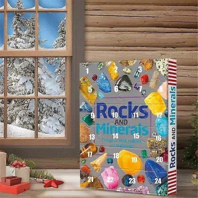Healing Crystal Advent Calendar Babies With Rock Collections Pebbles Polished Gravel Christmas - Image 4