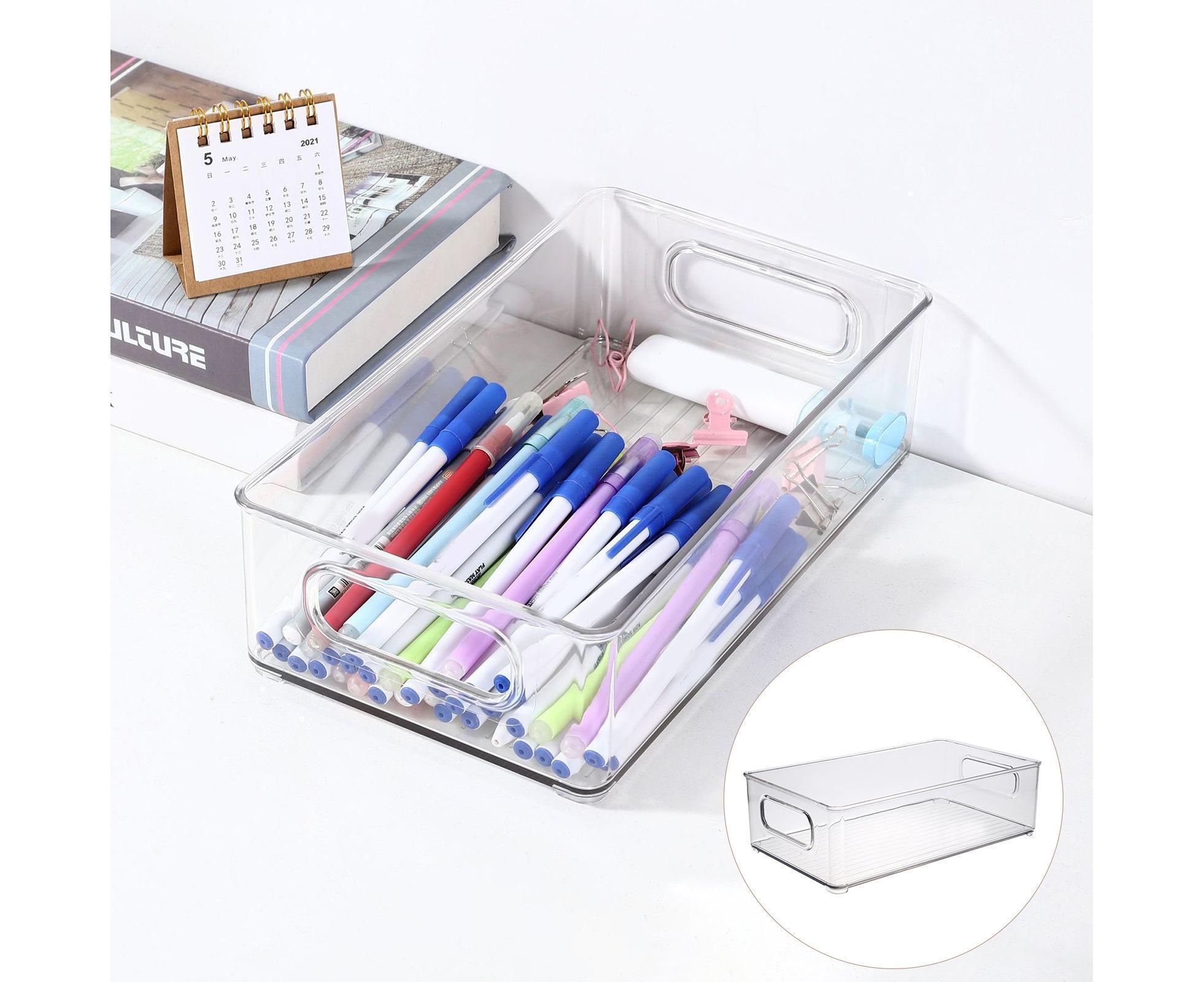 Refrigerator Organizer Bins Clear - Image 3