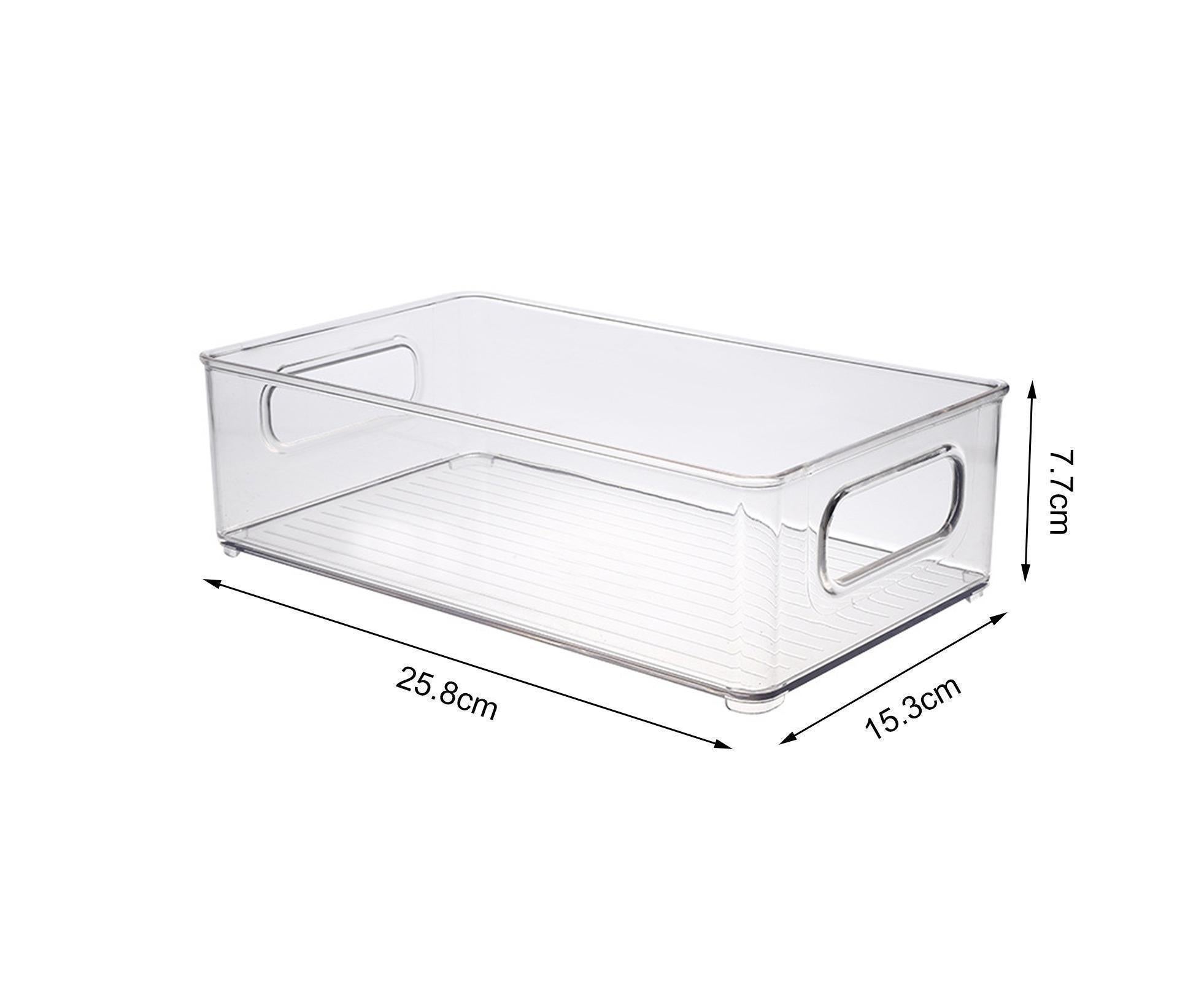 Refrigerator Organizer Bins Clear - Image 6