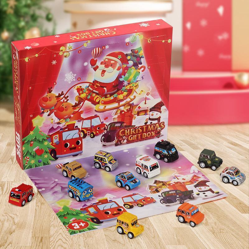 24pcs Car Advent Calendar For Christmas - Image 1