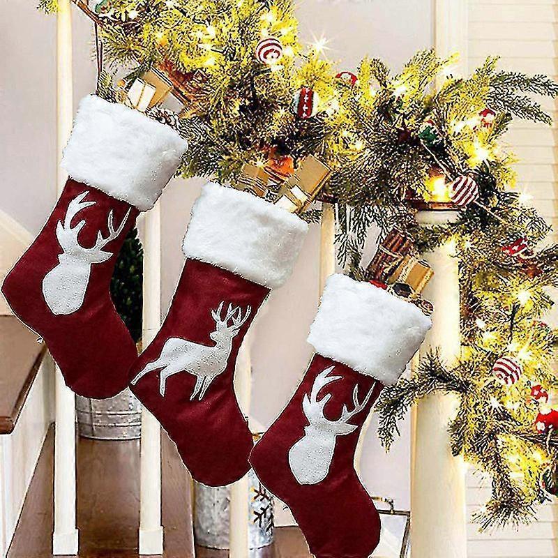 Large Christmas Stocking Christmas Decoration - Image 3