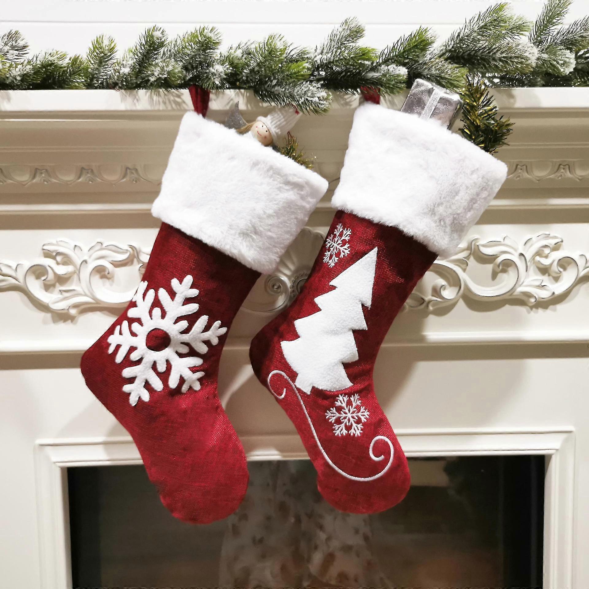Large Christmas Stocking Christmas Decoration - Image 4