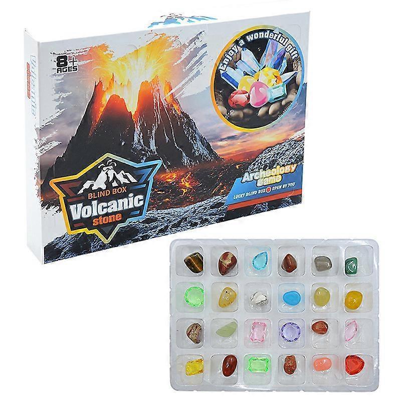 Advent Calendar- Rocks, Minerals & Fossils Advent Calendar for Babies & Geology Enthusiasts, a Complete Rock Collection Christmas Countdown Calendar - Image 4