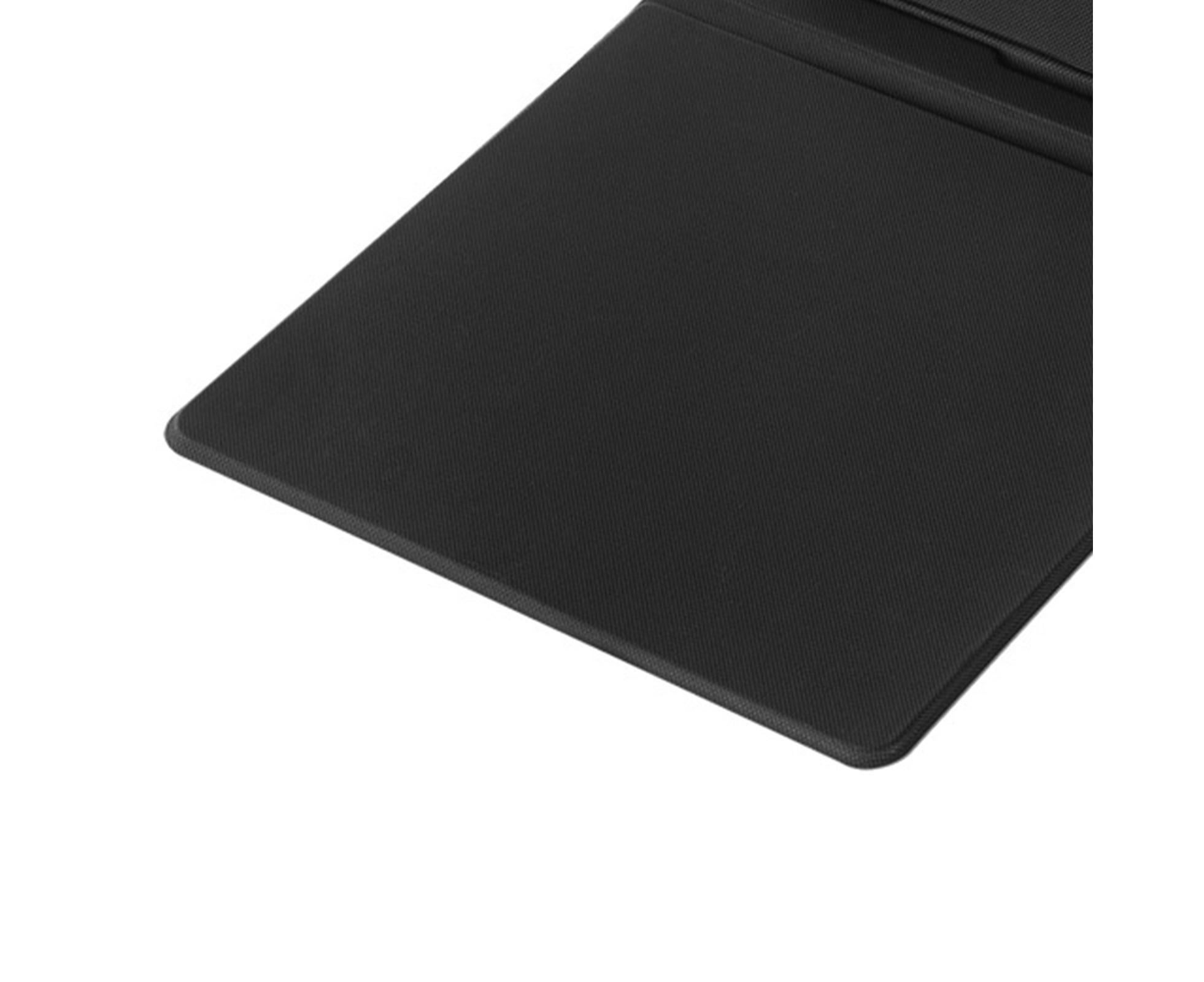 1 Set Wireless Charger Pad 15 W Delicate Texture Pen Storage Fast Induction with Mouse Pad QI Standard Folding Multifunctional Wireless Charger - Black - Image 8