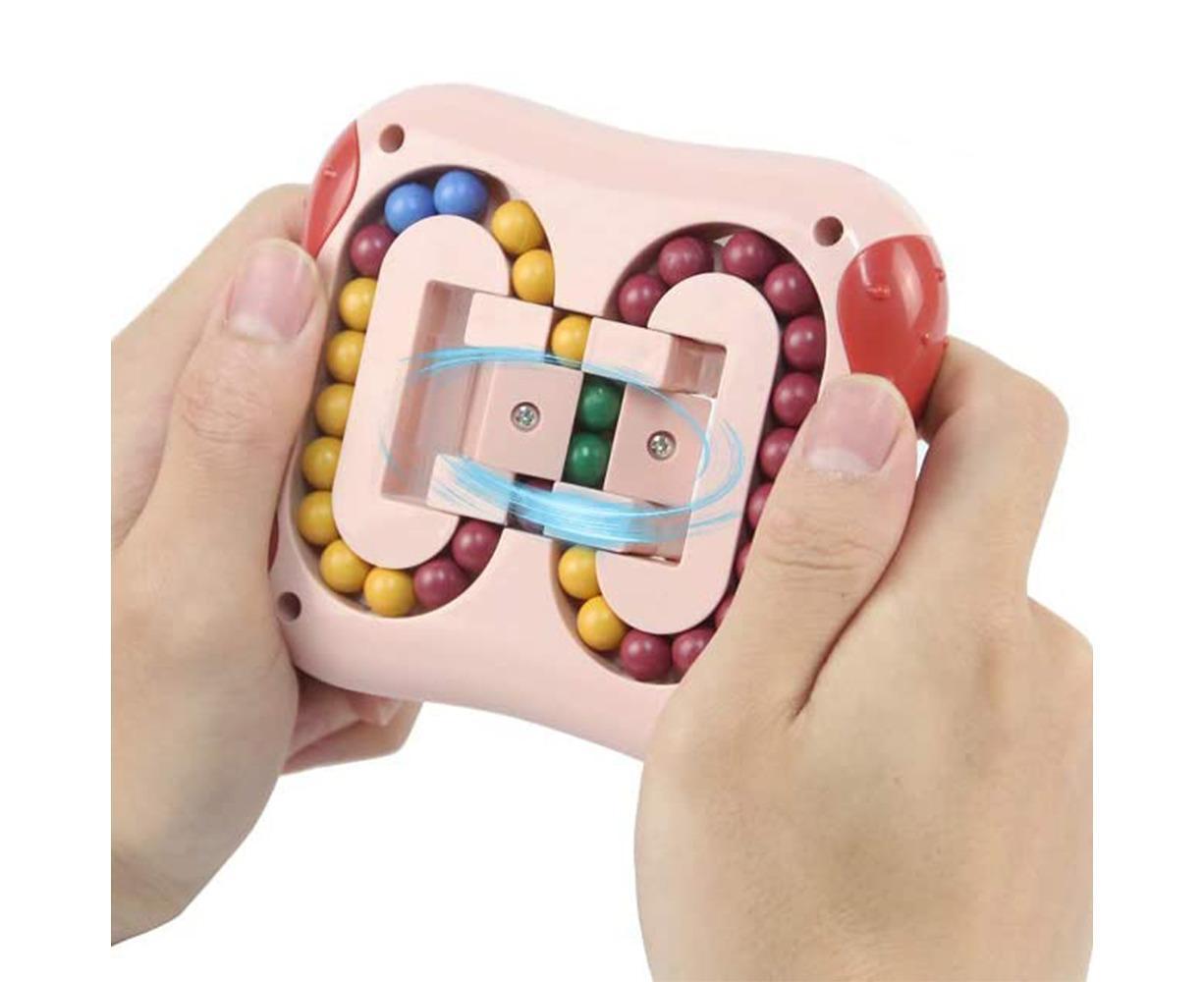 Rotating Magic Bean,Toys for Babies Adult,Spinning Magic Bean Game,Unisex Magic Bean IQ Game Toys - Image 2