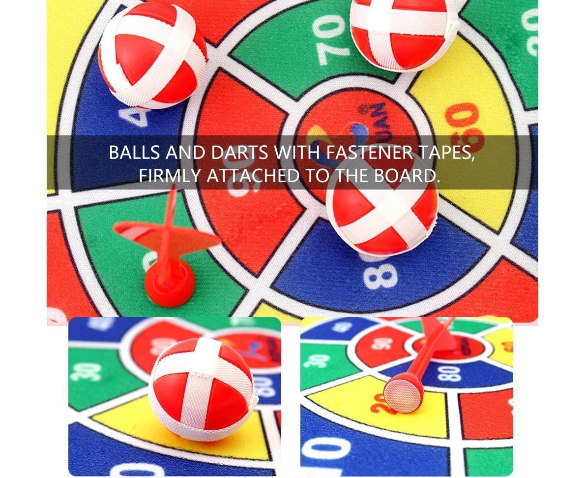 Babies dart board for indoor and outdoor hanging, secure board games Toy - Image 6