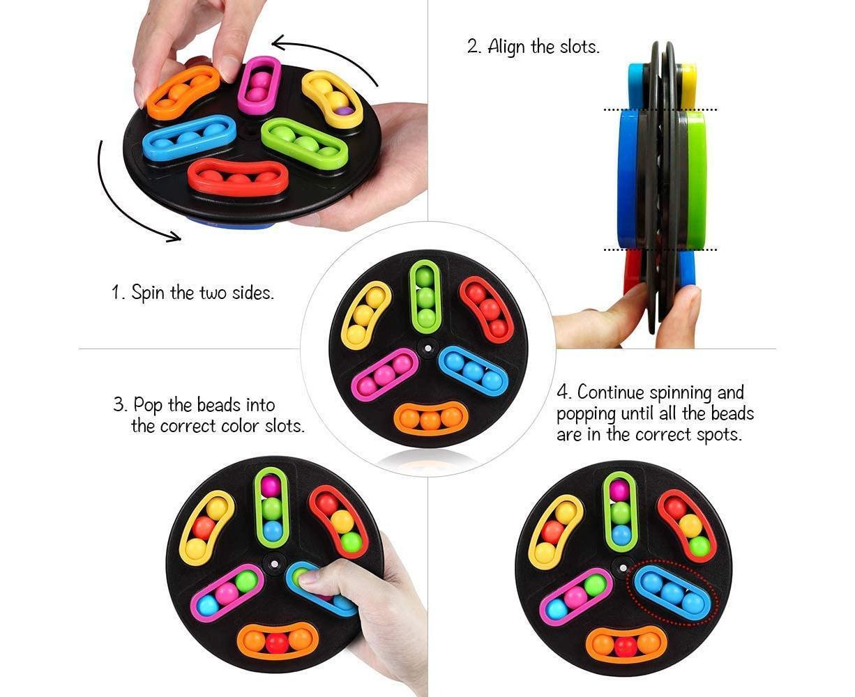 Brain Teaser Puzzles for Babies, Teens, and Adults, Spin, Twist, and Rotate This Mind Puzzle To Test Logic and IQ - Image 2