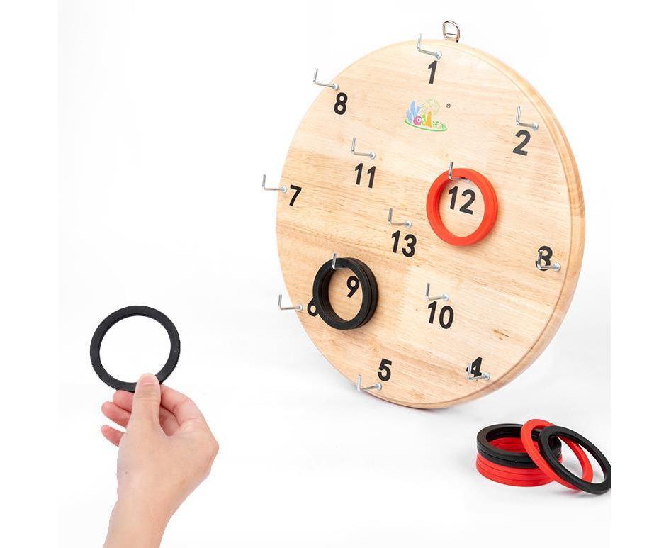 Ring Toss Game,Indoor Outdoor for Babies Adults Family,Fun Tailgate or Hangs on Wall,Exciting Gift Idea, secure & Durable Design - Image 2