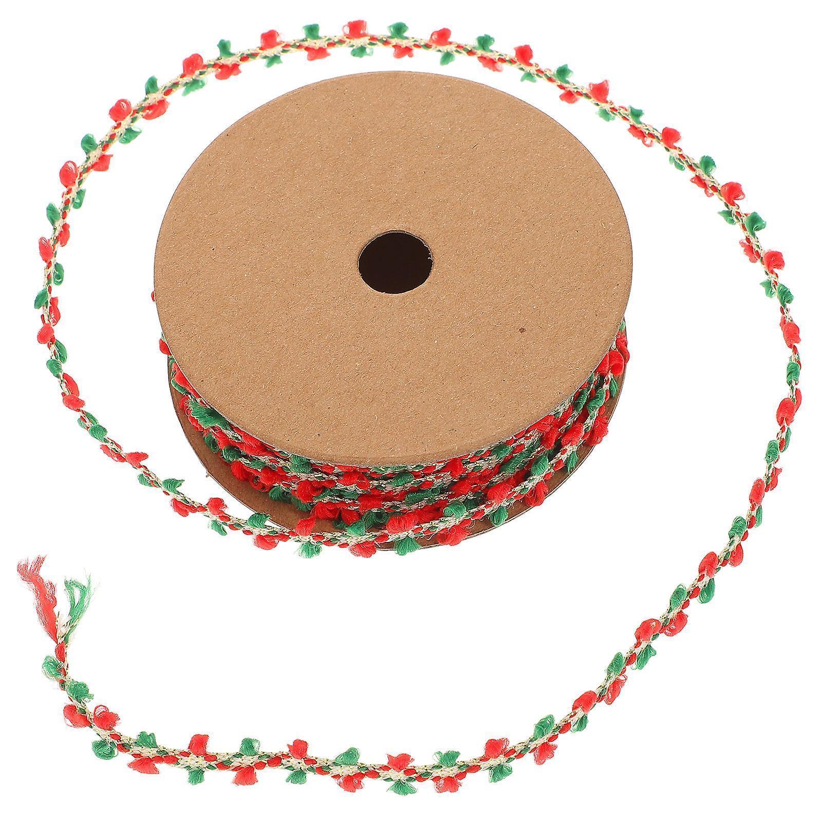 Christmas Gifts Christmas Tree Bows Flower Wrapping Ribbon Xmas Supplies Gift Wrapping Ribbon - Image 1