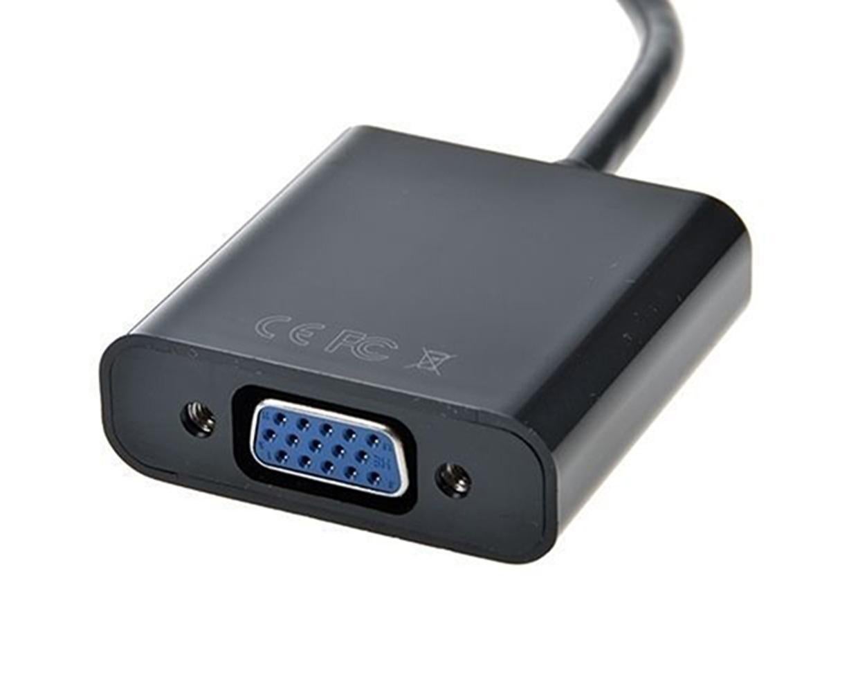 1080P VGA Male to HDMI-compatible Video Adapter Universal Gold Plated Female for PC HDTV - White - Image 6