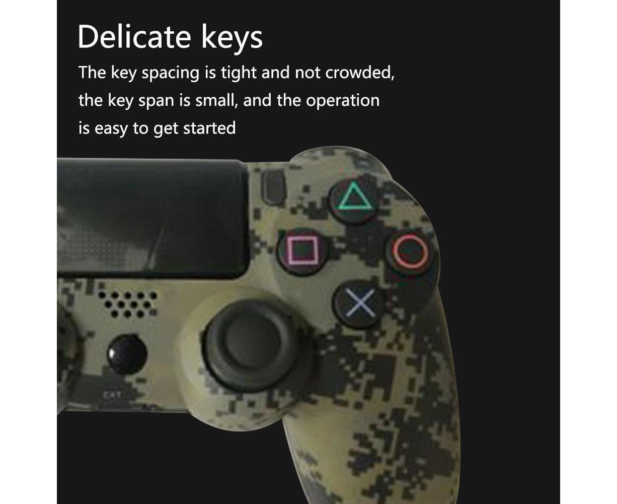 Wireless Game Controller Ps4 Controller Bluetooth Dual Head Head Handle Joystick Game Pad For The Game Console 4 - Advanced camouflage - Image 6