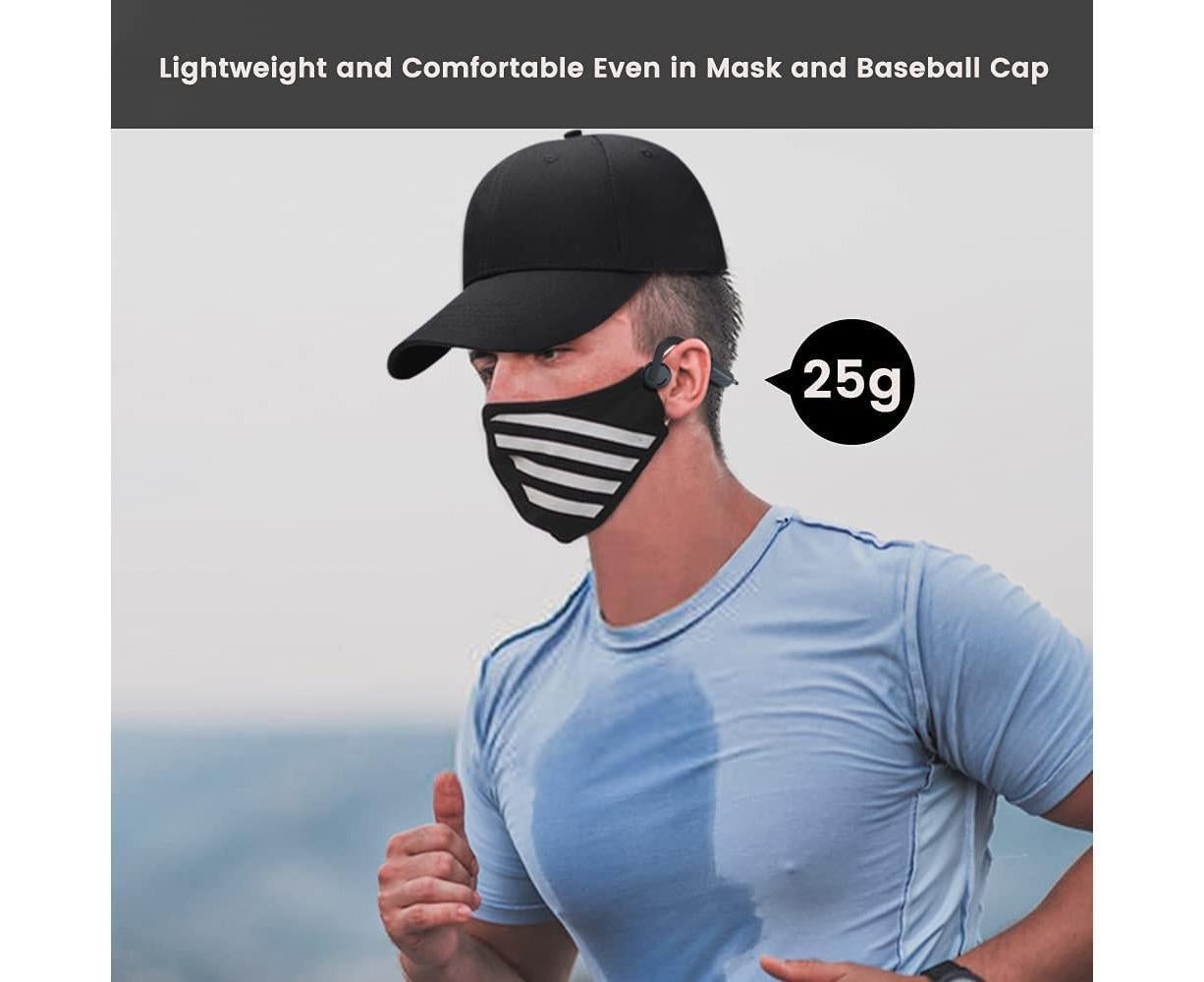 Air Open Ear Bone Conduction Headphones Wireless Bluetooth 5.0 with Mic - Image 4