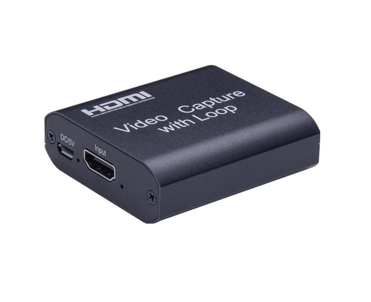4K HDMI-compatible to USB2.0 High Clarity 1080P Video Capture Card Dongle for Game Live Streaming - Black - Image 4
