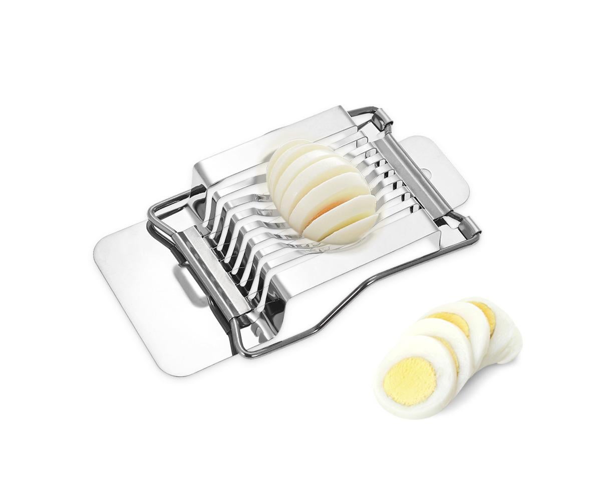 Kitchen Stainless Steel Egg Slicer Wire Egg Cheeses Chopper Dicer Cutter Tool for Salads Sandwiches - Image 3
