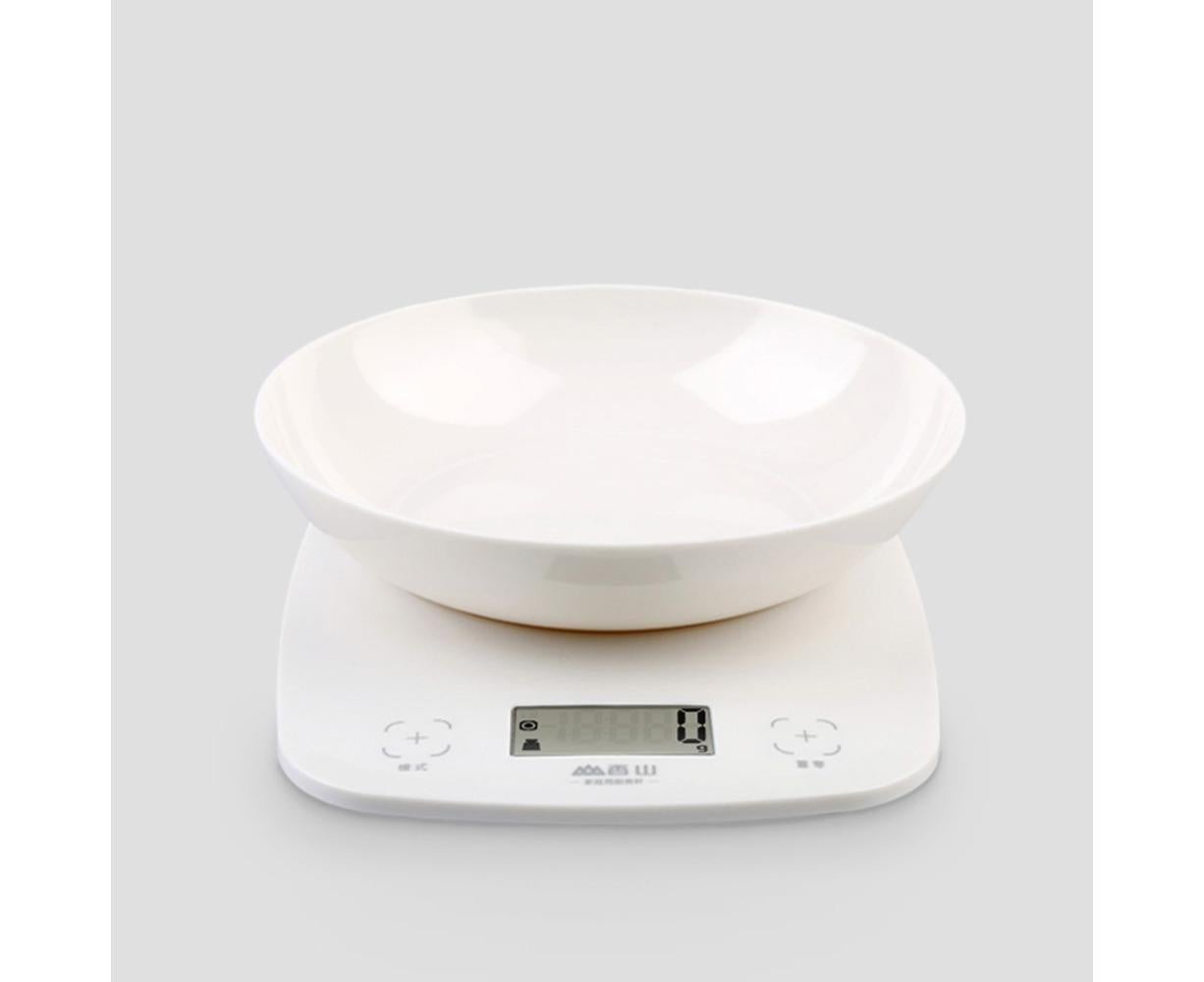 Xiangshan Kitchen Scale 2g-5kg Portable Electronic LCD Display Intelligent Touch Switch Scale Detachable Tray - Image 2