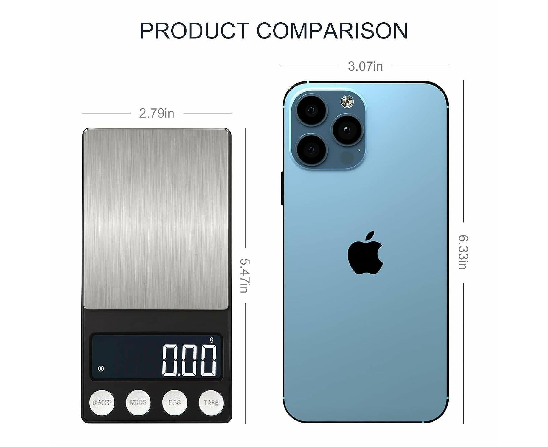 Digital Pocket Mini Scale Precision 0.01g/0.1g LCD Jewelry Gold Diamond Accessories Gram Balance Weight Scales For Kitchen - Image 3